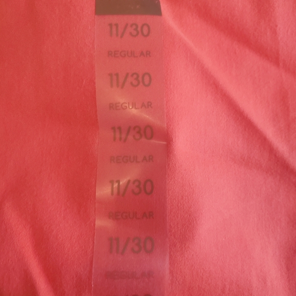 NWT celebrity Pink mid rise orange skinny pants size 11 - Picture 5 of 11